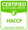 SCS Certified HACCP